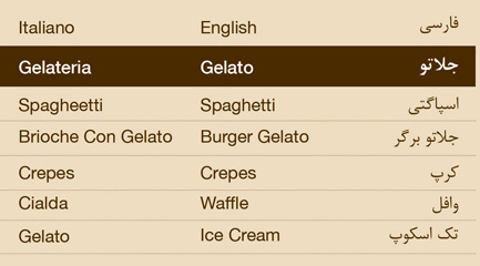 جلاتو (بستنی ایتالیایی)